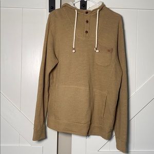 Billabong Hoodie Tan/Brown Men’s Surfer Sweatshirt